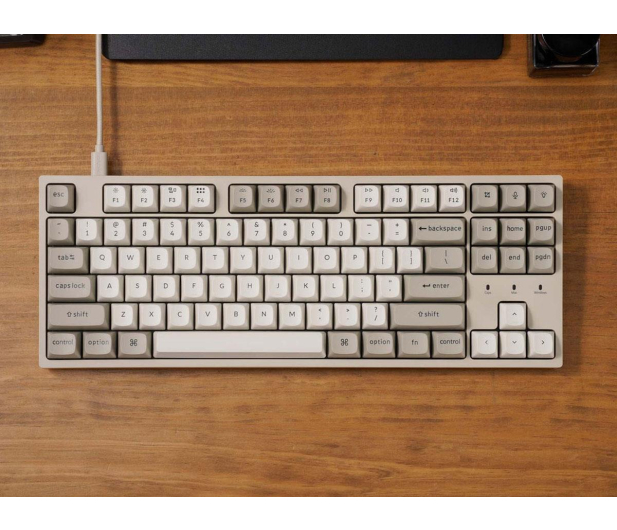 Keychron C1Pro M3 Wired Mechanical Super Brown RGB HotSwap TKL - 1507469 - zdjęcie 3